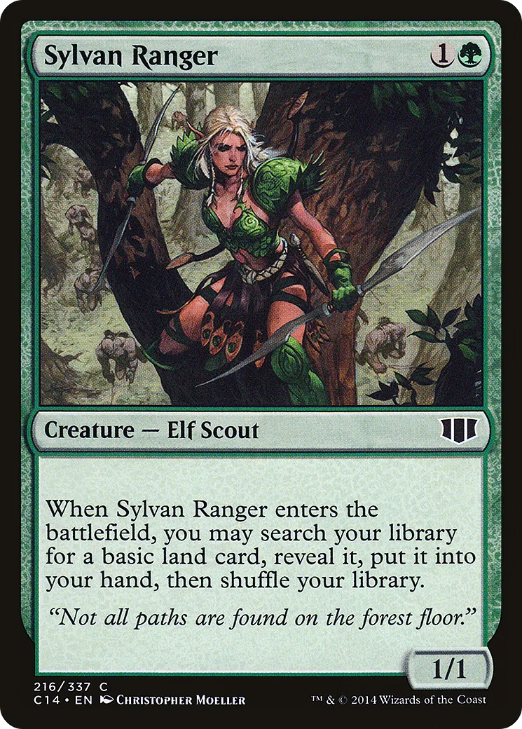 Sylvan Ranger — Commander 2014 — Magic: The Gathering