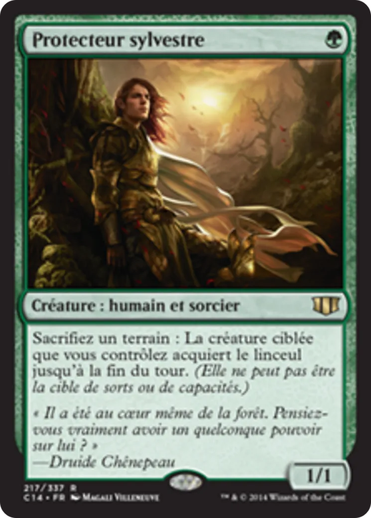 Protecteur sylvestre — Commander 2014 — Magic: The Gathering