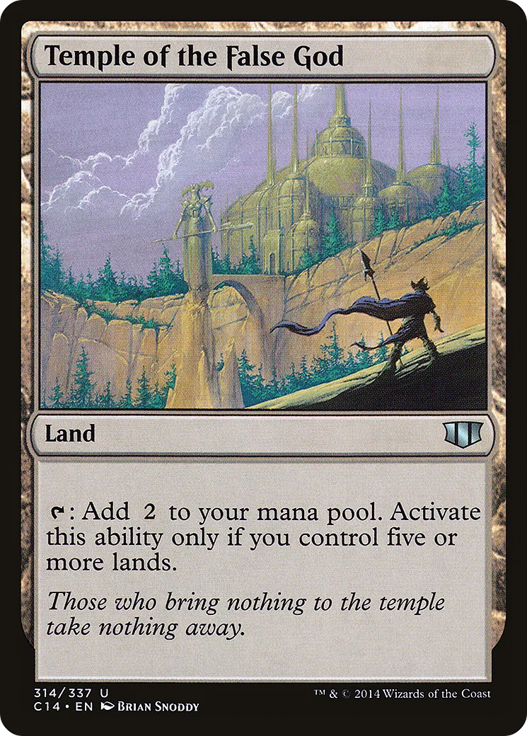 Temple of the False God — Commander 2014 — Magic: The Gathering