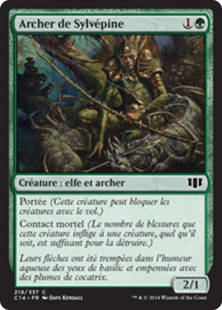 Archer de Sylvépine — Commander 2014 — Magic: The Gathering