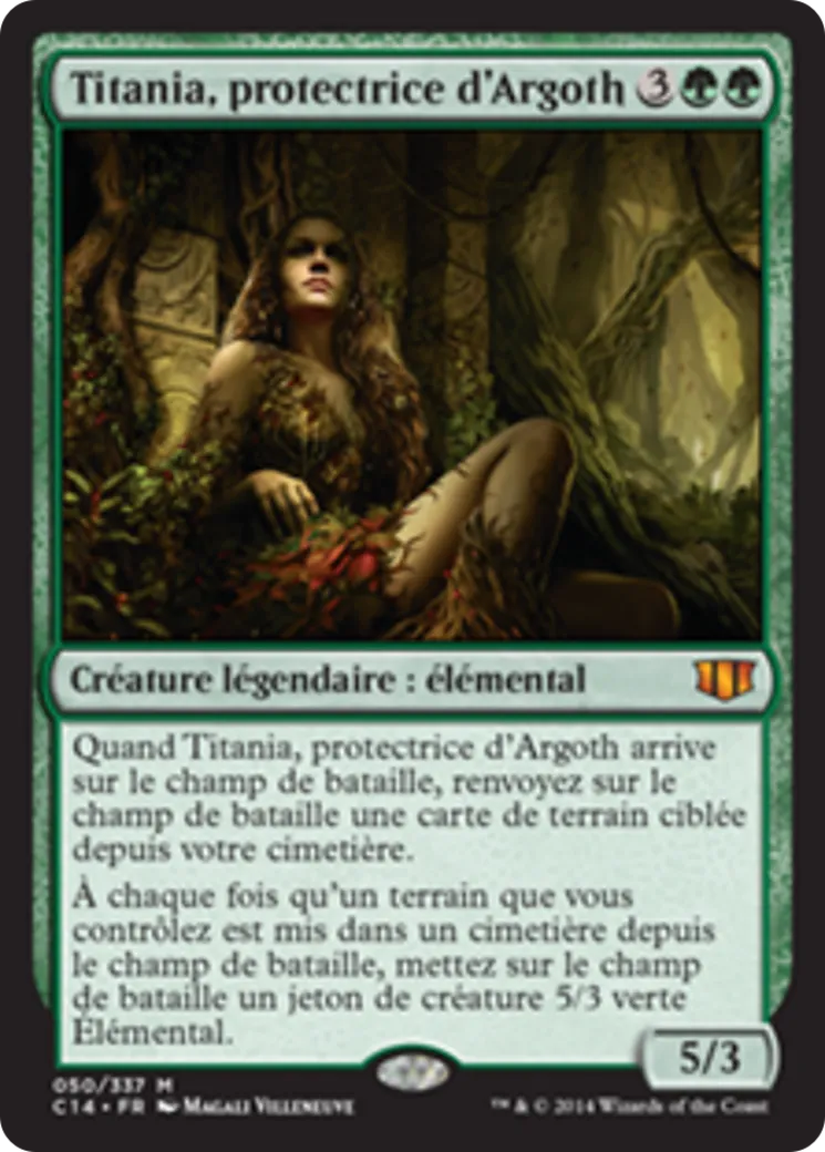 Titania, protectrice d'Argoth — Commander 2014 — Magic: The Gathering