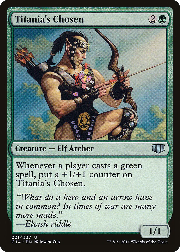 Titania's Chosen — Commander 2014 — Magic: The Gathering