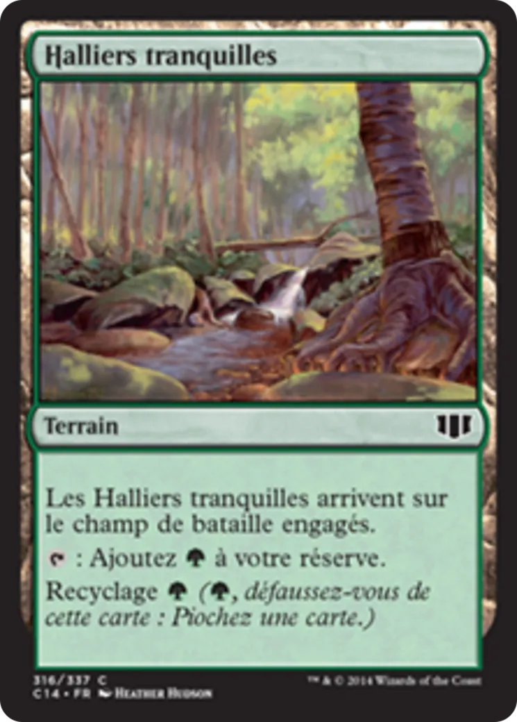 Halliers tranquilles — Commander 2014 — Magic: The Gathering