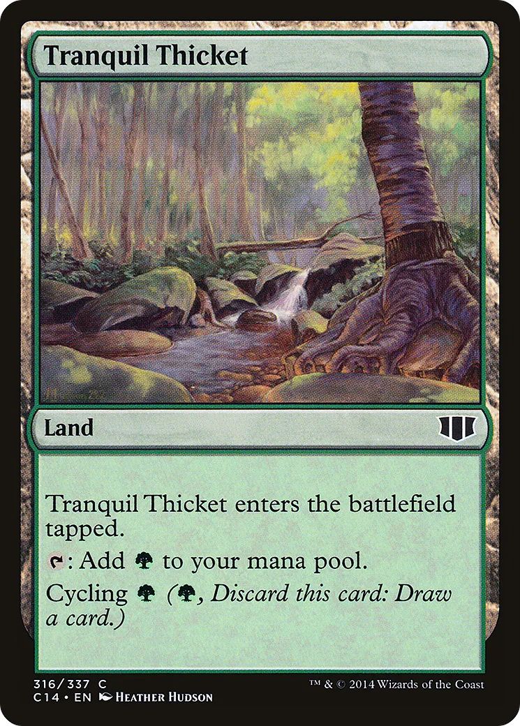 Tranquil Thicket — Commander 2014 — Magic: The Gathering