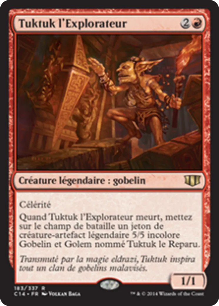Tuktuk l'Explorateur — Commander 2014 — Magic: The Gathering