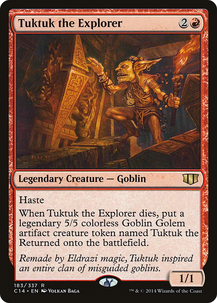 Tuktuk the Explorer — Commander 2014 — Magic: The Gathering