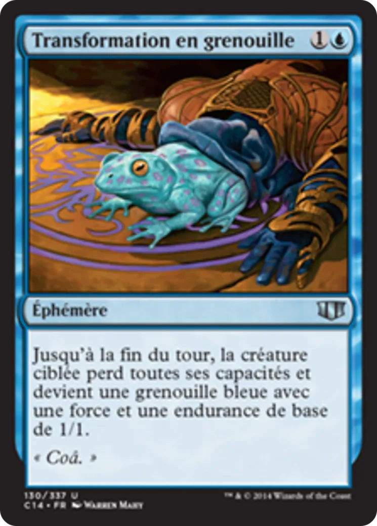 Transformation en grenouille — Commander 2014 — Magic: The Gathering