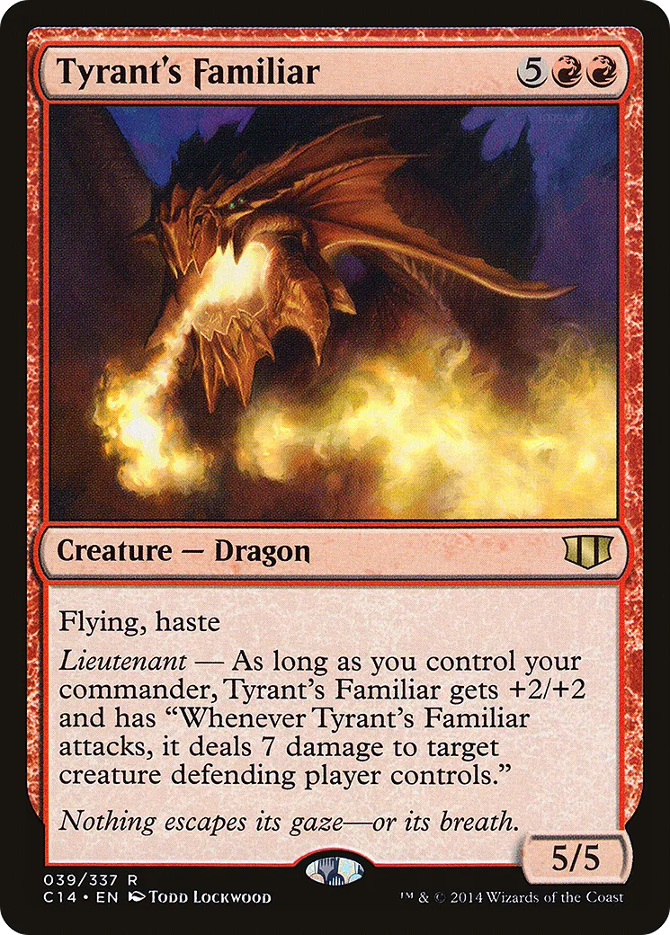 Tyrant's Familiar — Commander 2014 — Magic: The Gathering