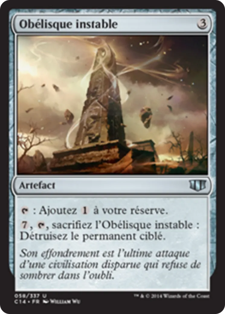 Obélisque instable — Commander 2014 — Magic: The Gathering