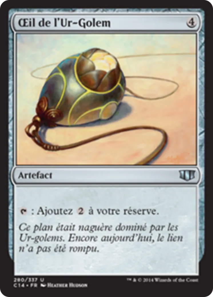 Œil de l'Ur-Golem — Commander 2014 — Magic: The Gathering