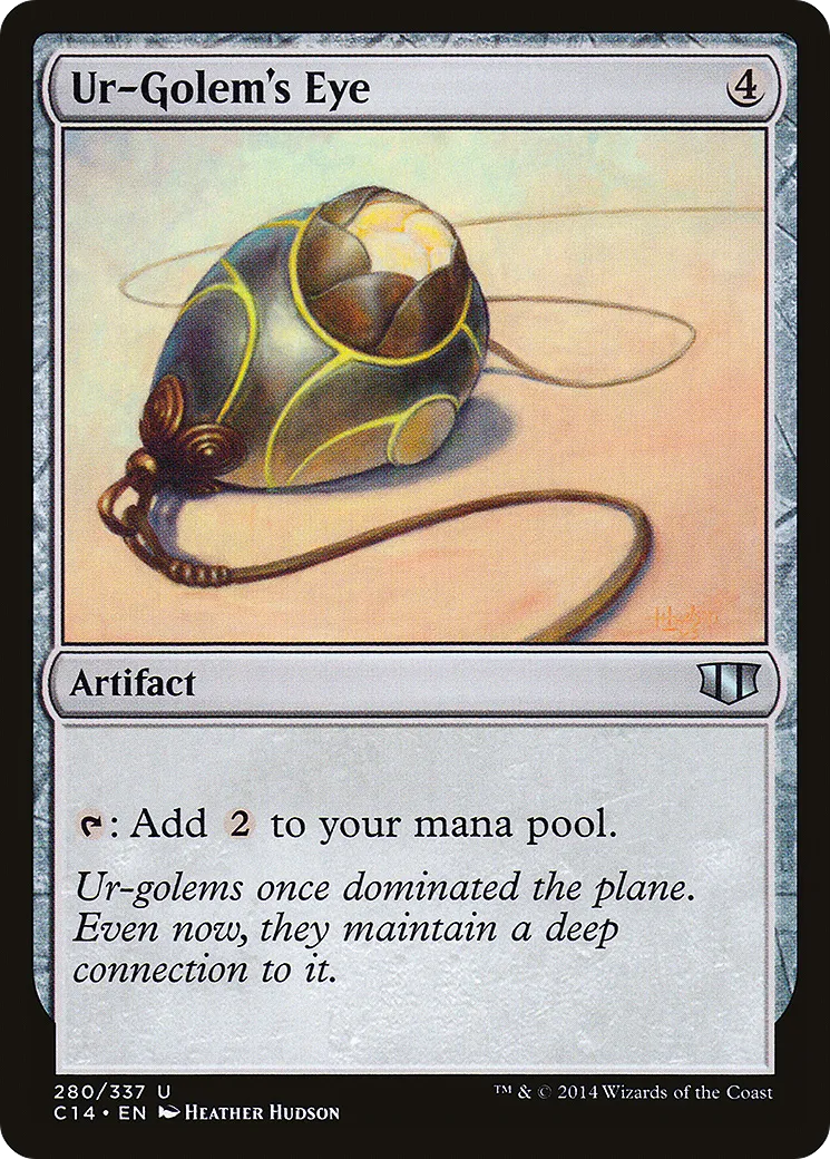 Œil de l'Ur-Golem — Commander 2014 — Magic: The Gathering