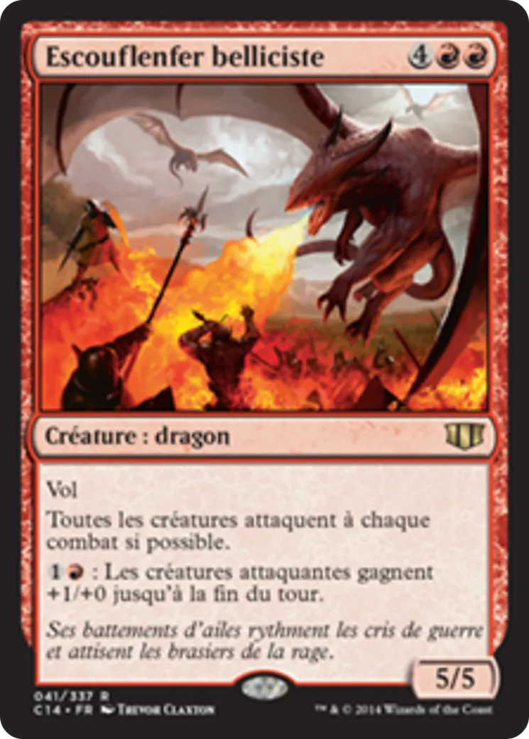 Escouflenfer belliciste — Commander 2014 — Magic: The Gathering