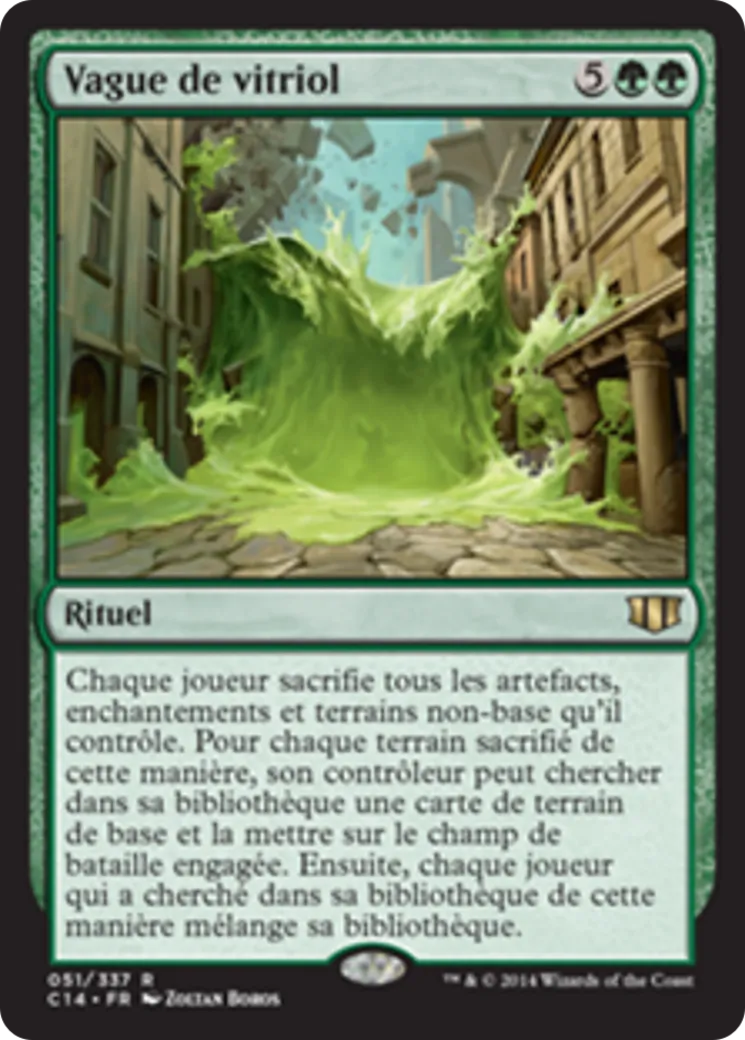Vague de vitriol — Commander 2014 — Magic: The Gathering