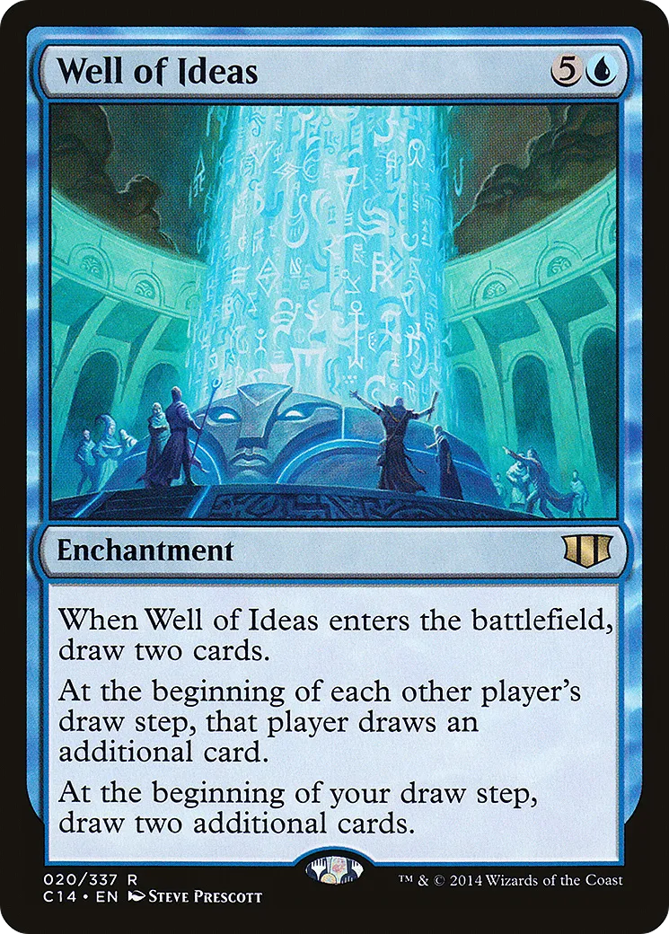 Well of Ideas — Commander 2014 — Magic: The Gathering