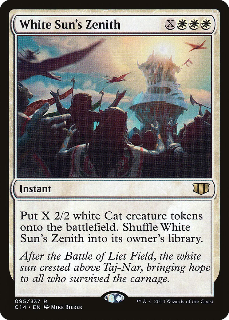 White Sun's Zenith — Commander 2014 — Magic: The Gathering