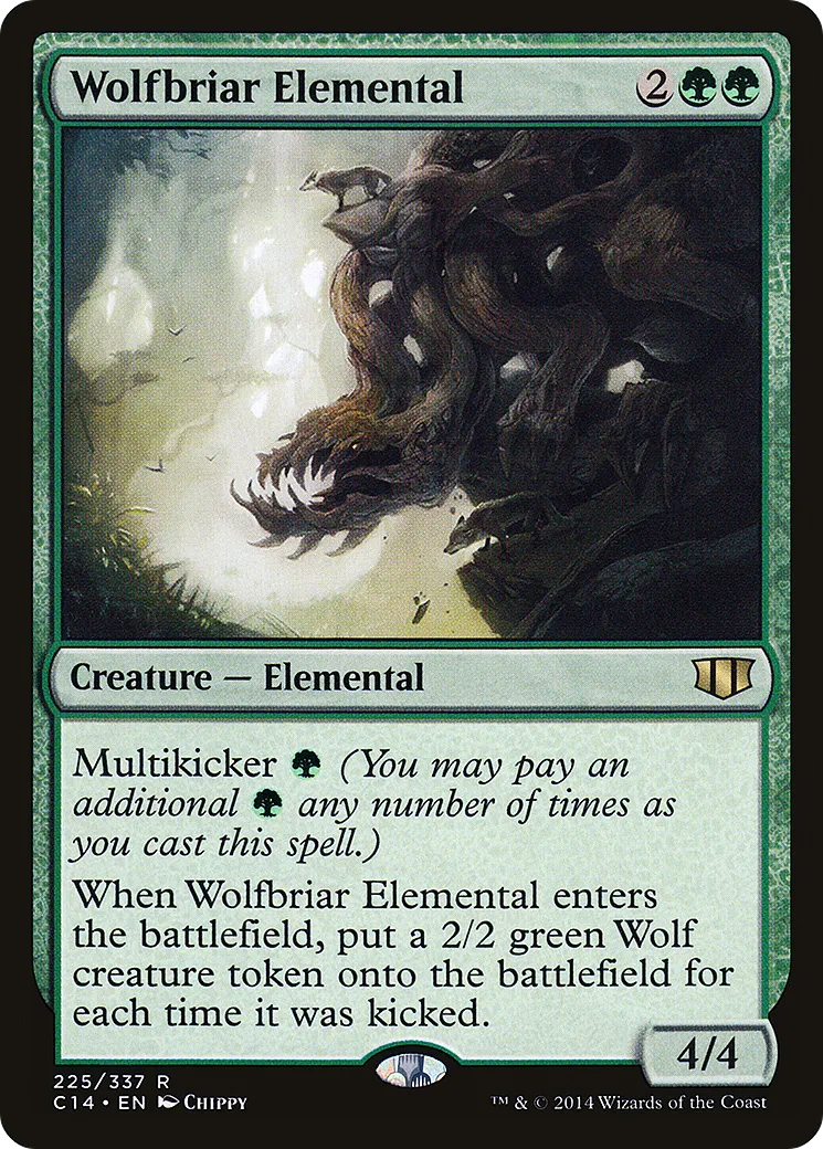 Élémental de bruyère au loup — Commander 2014 — Magic: The Gathering