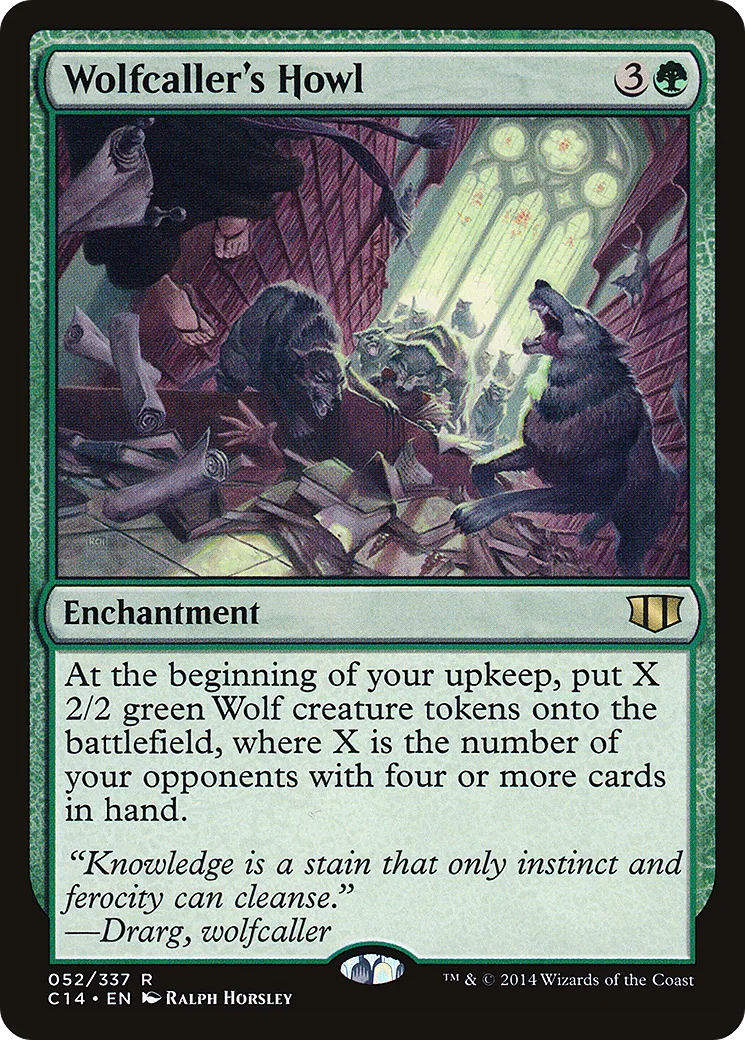 Wolfcaller's Howl — Commander 2014 — Magic: The Gathering