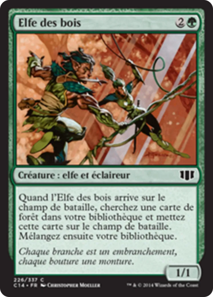 Elfe des bois — Commander 2014 — Magic: The Gathering