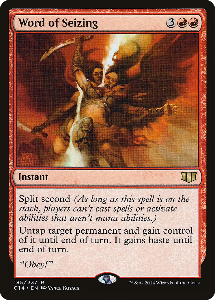 Word of Seizing — Commander 2014 — Magic: The Gathering