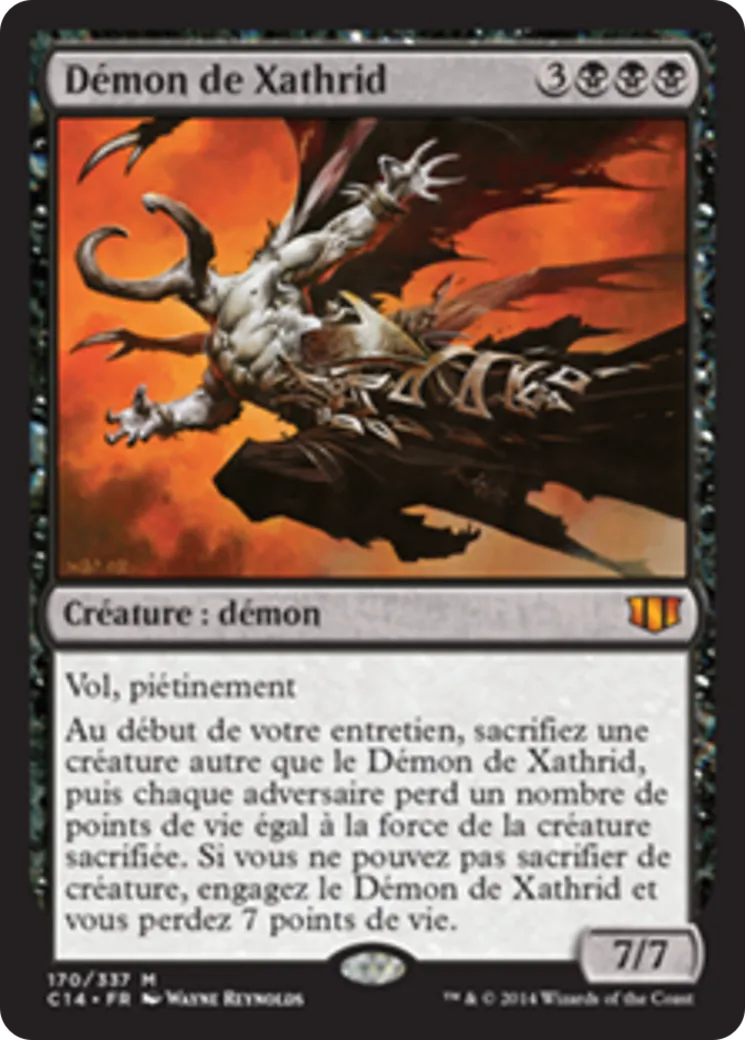 Démon de Xathrid — Commander 2014 — Magic: The Gathering