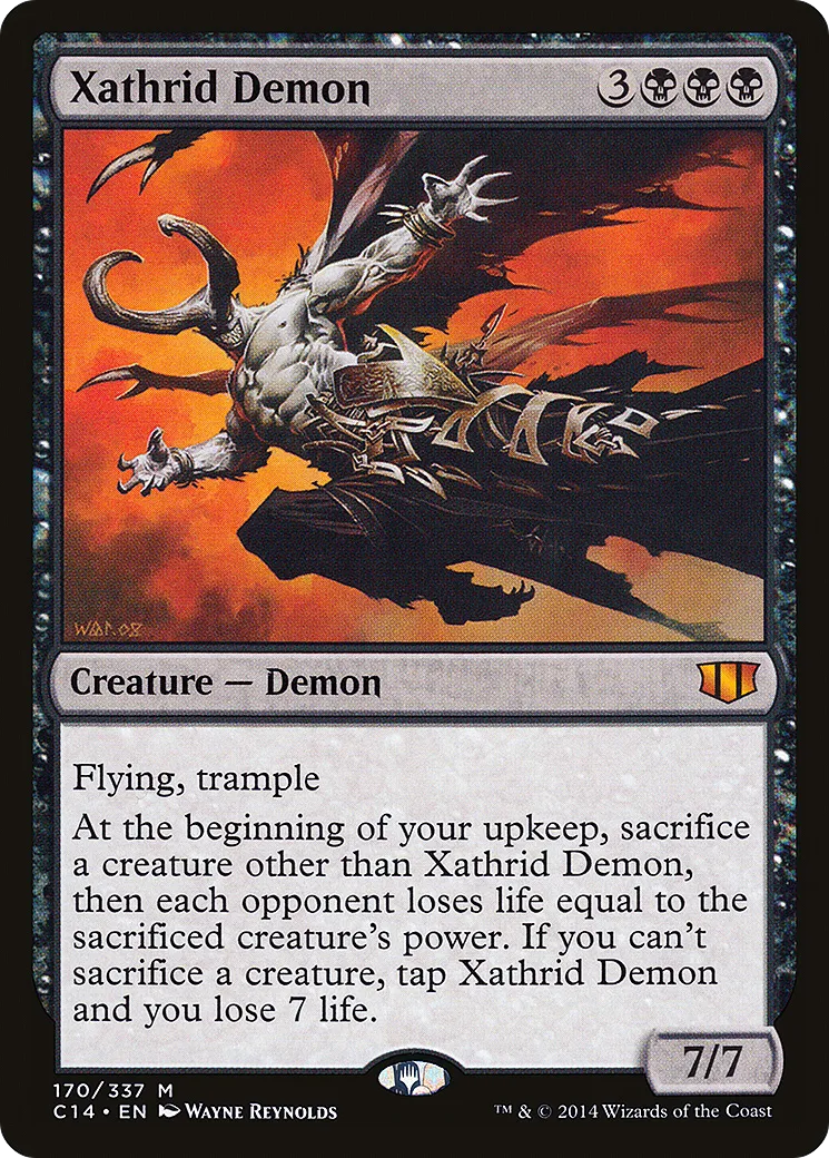 Xathrid Demon — Commander 2014 — Magic: The Gathering