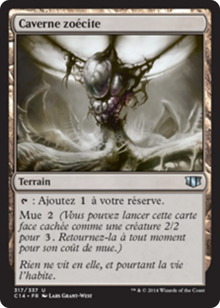 Caverne zoécite — Commander 2014 — Magic: The Gathering