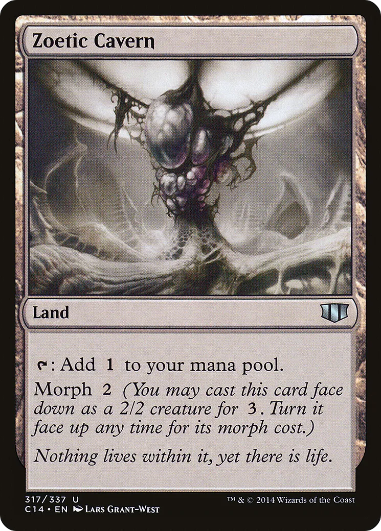 Zoetic Cavern — Commander 2014 — Magic: The Gathering
