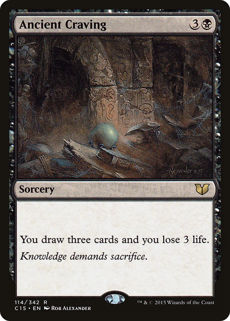 Ancient Craving — Commander 2015 — Magic: The Gathering