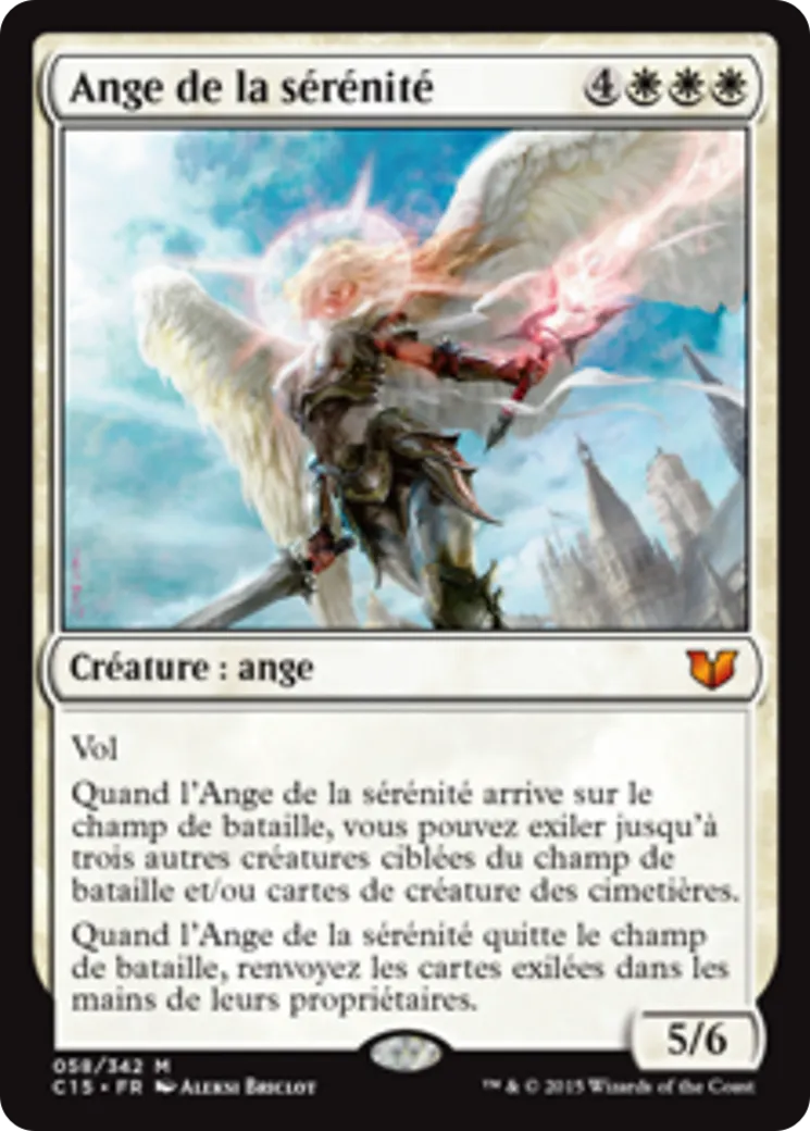 Ange de la sérénité — Commander 2015 — Magic: The Gathering
