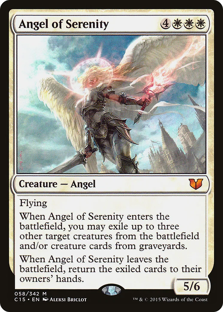 Angel of Serenity — Commander 2015 — Magic: The Gathering