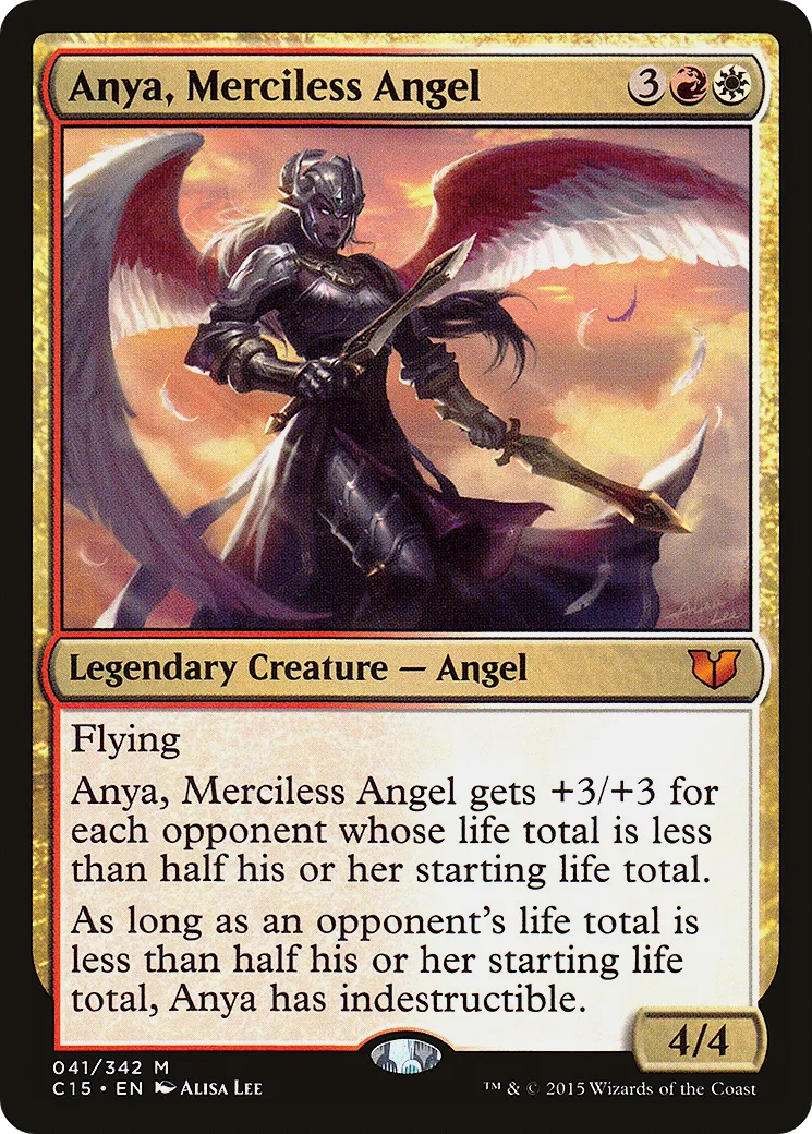 Anya, Merciless Angel — Commander 2015 — Magic: The Gathering