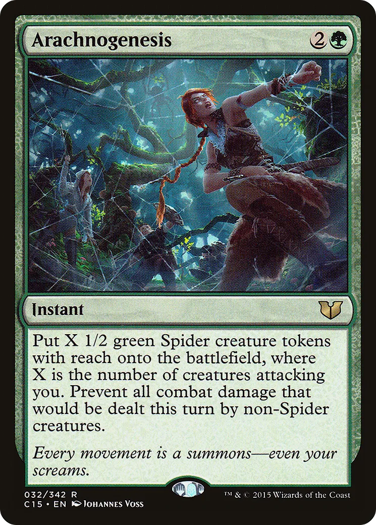 Arachnogenesis — Commander 2015 — Magic: The Gathering
