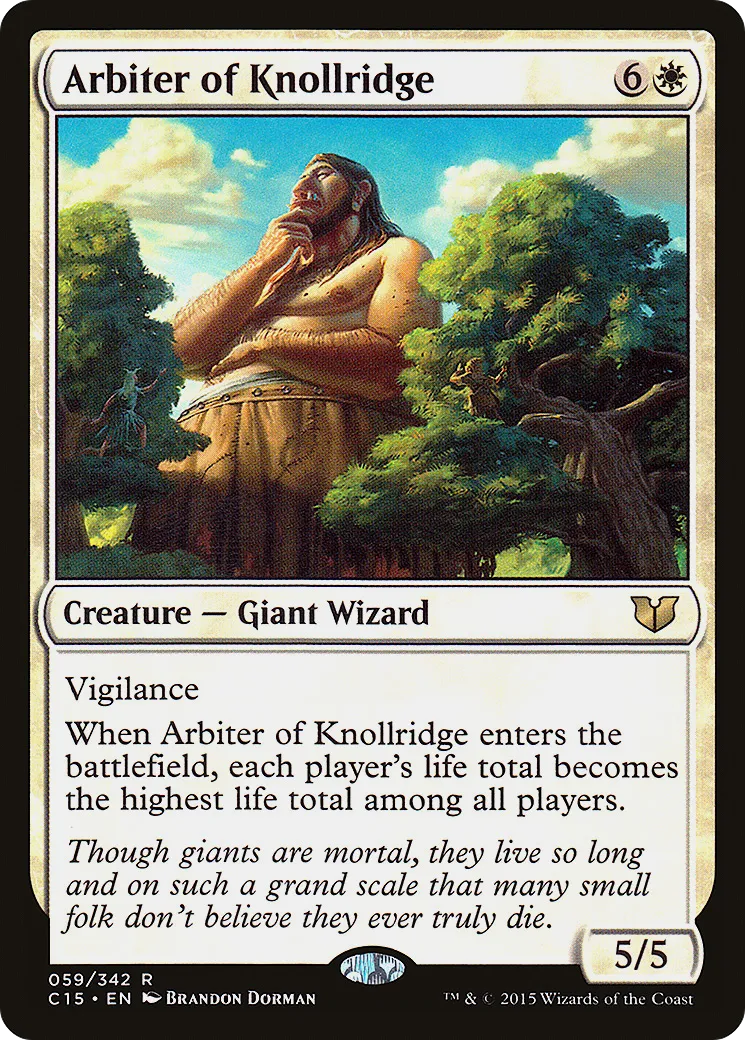 Arbiter of Knollridge — Commander 2015 — Magic: The Gathering