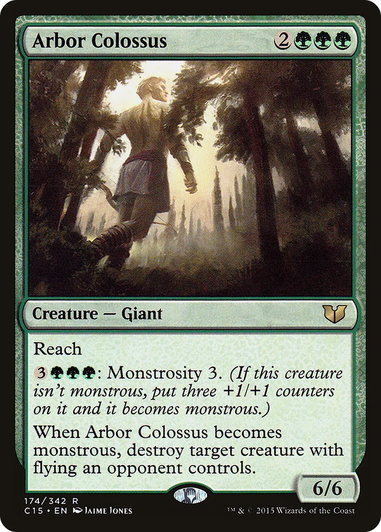 Colosse arboricole — Commander 2015 — Magic: The Gathering