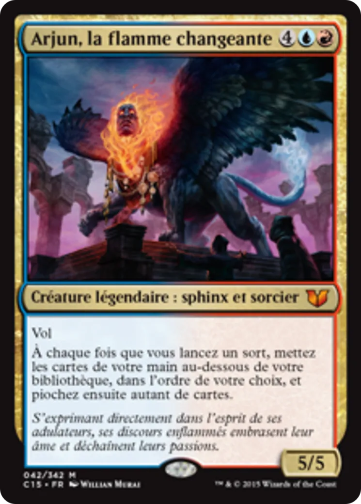 Arjun, la flamme changeante — Commander 2015 — Magic: The Gathering