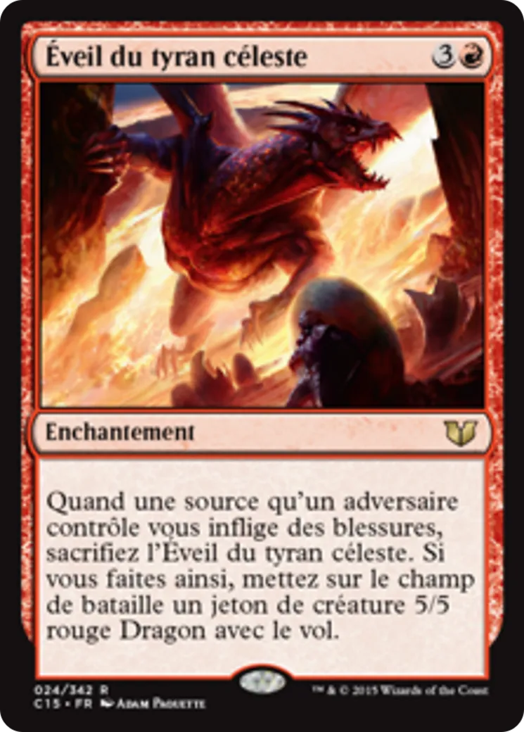 Éveil du tyran céleste — Commander 2015 — Magic: The Gathering