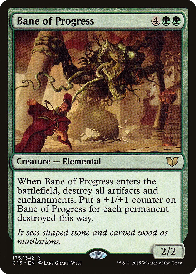 Bane of Progress — Commander 2015 — Magic: The Gathering