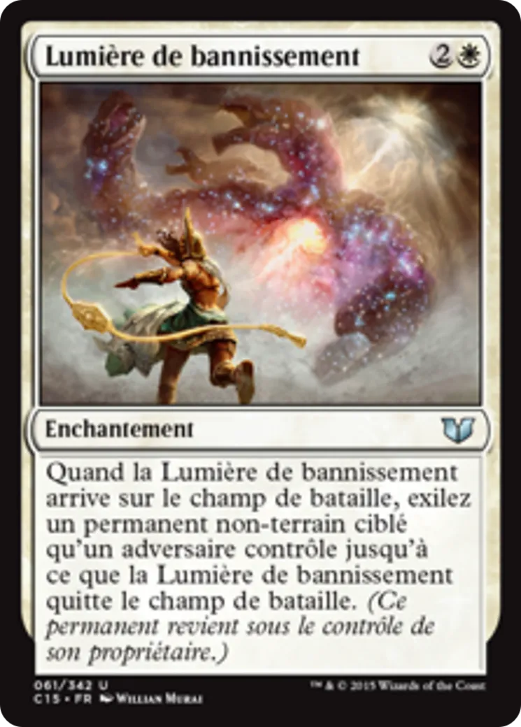 Lumière de bannissement — Commander 2015 — Magic: The Gathering