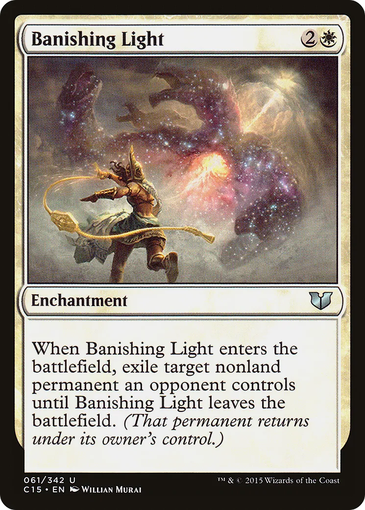 Banishing Light — Commander 2015 — Magic: The Gathering