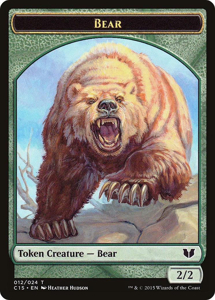 Bear — Commander 2015 — Magic: The Gathering