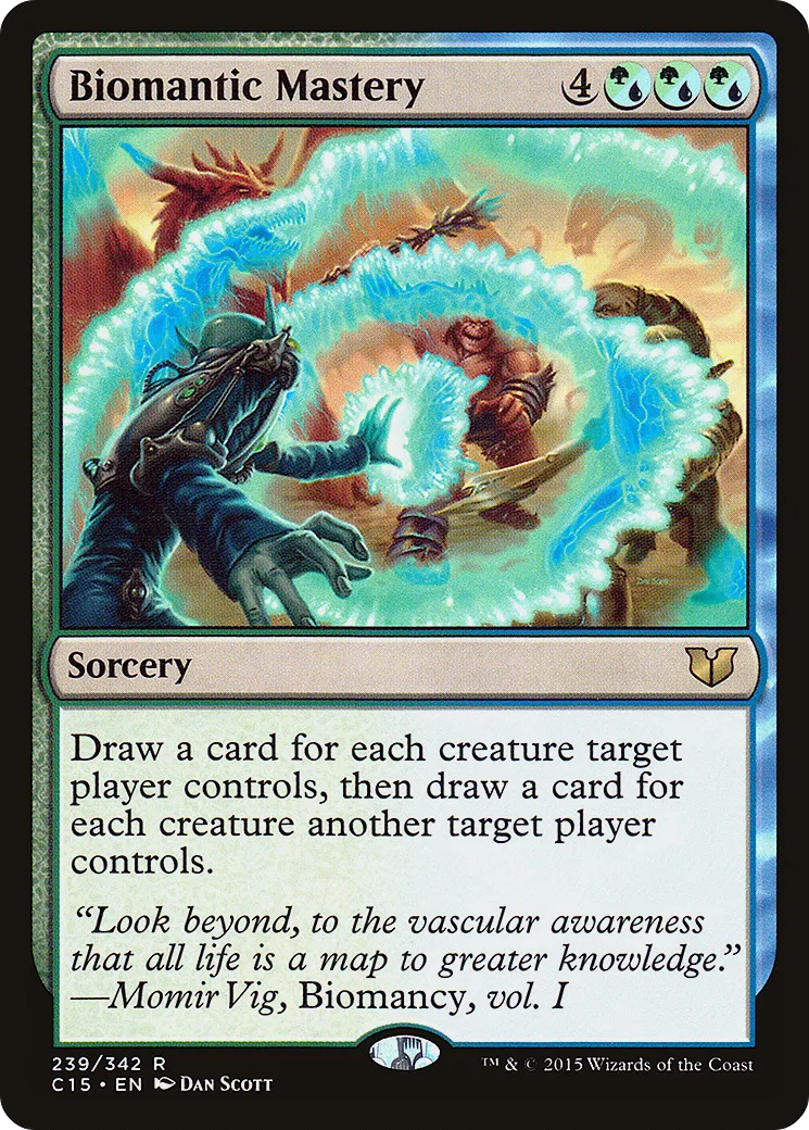 Maîtrise biomantique — Commander 2015 — Magic: The Gathering