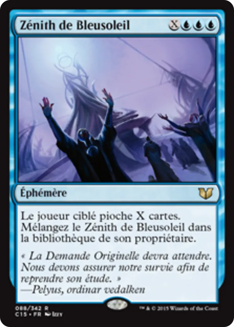 Zénith de Bleusoleil — Commander 2015 — Magic: The Gathering