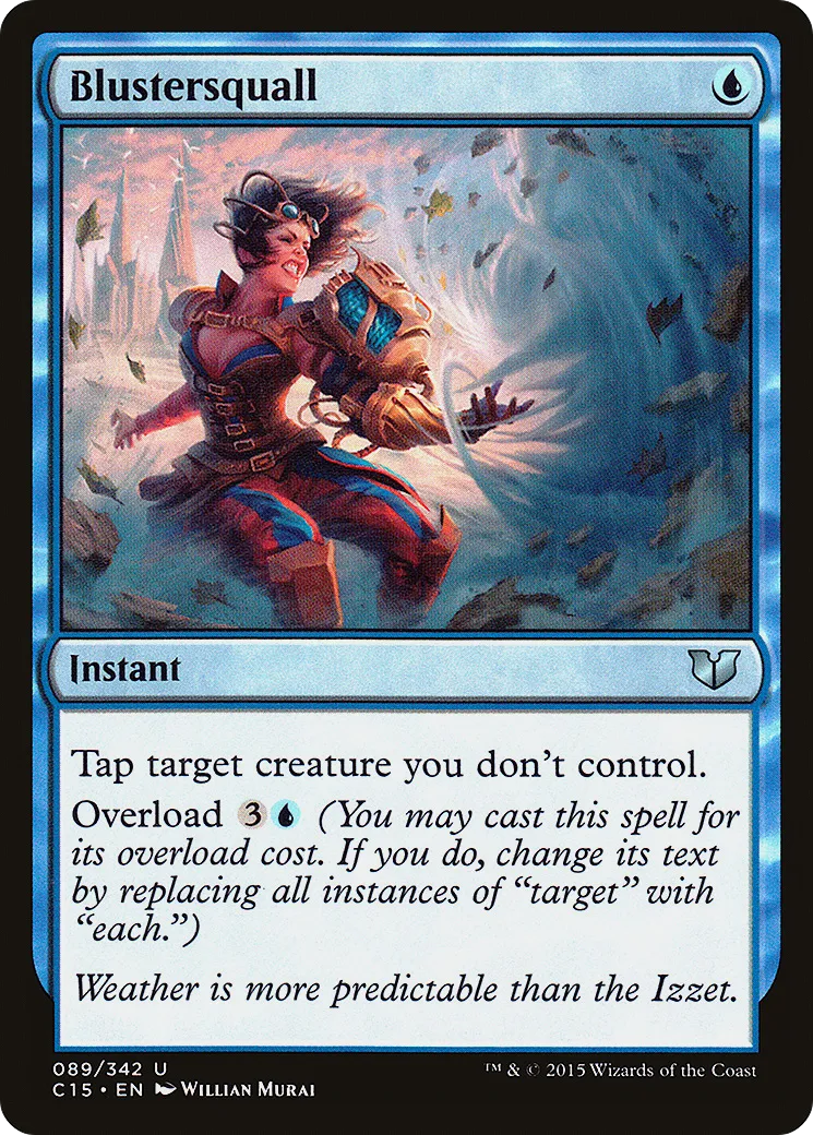 Blustersquall — Commander 2015 — Magic: The Gathering