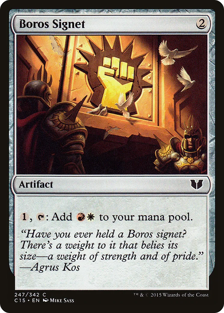 Boros Signet — Commander 2015 — Magic: The Gathering