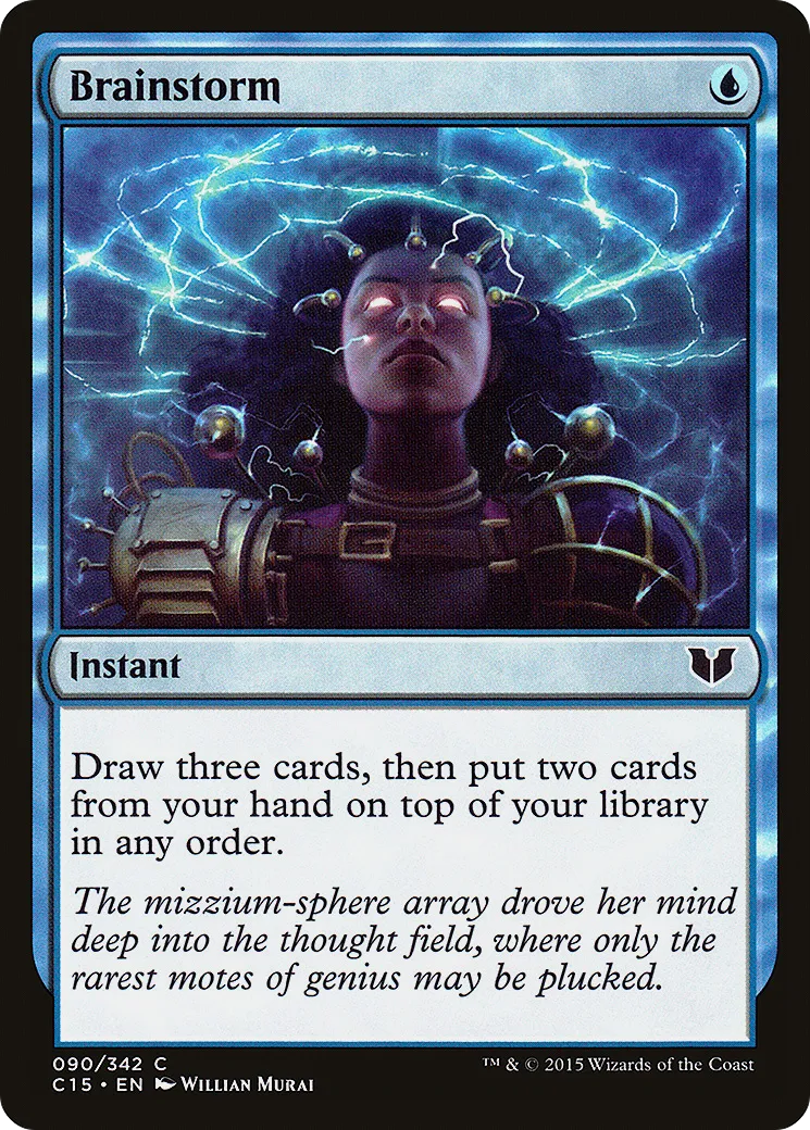 Brainstorm — Commander 2015 — Magic: The Gathering