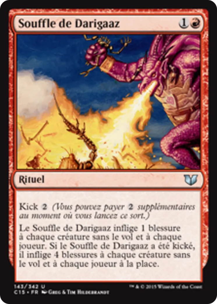 Souffle de Darigaaz — Commander 2015 — Magic: The Gathering