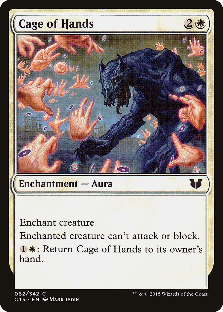 Cage of Hands — Commander 2015 — Magic: The Gathering