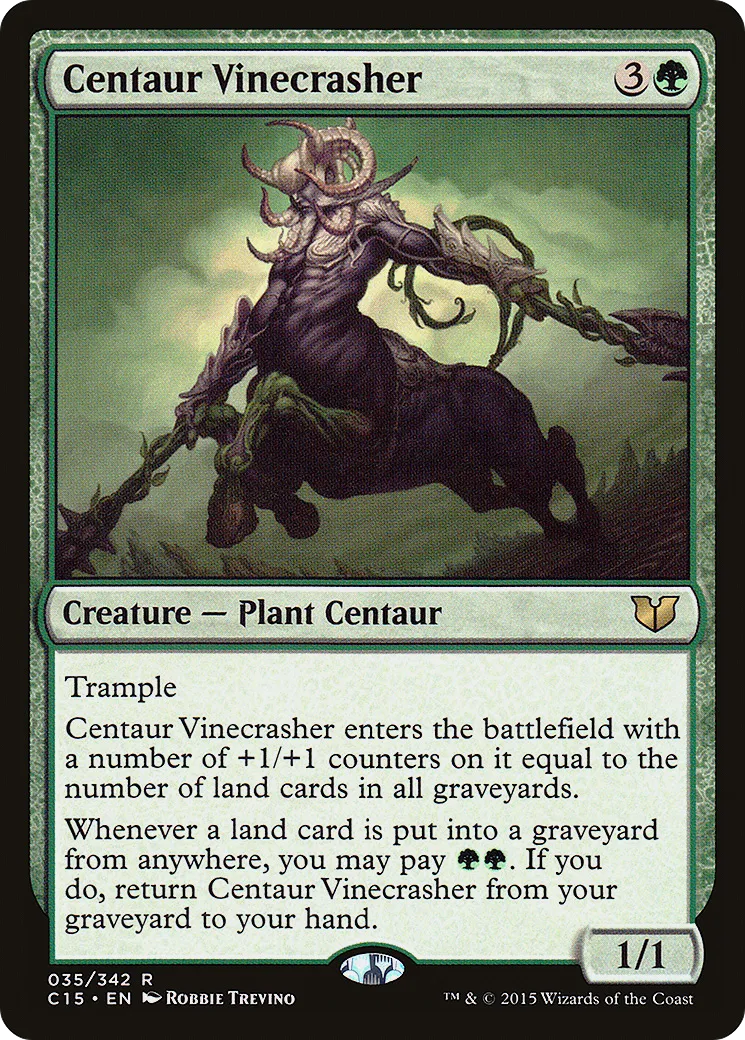 Centaur Vinecrasher — Commander 2015 — Magic: The Gathering