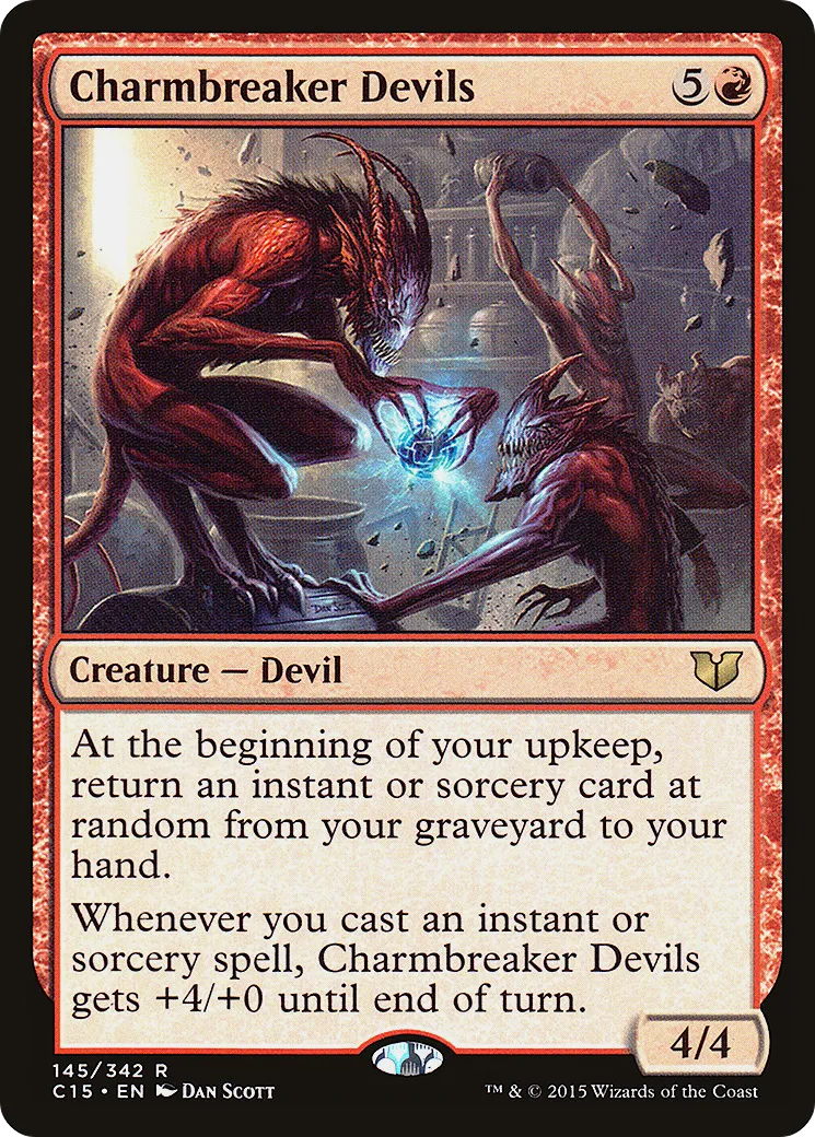 Charmbreaker Devils from Commander 2015 - Magic: The Gathering