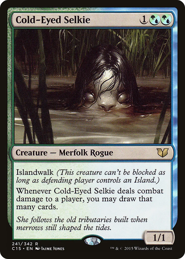 Cold-Eyed Selkie — Commander 2015 — Magic: The Gathering